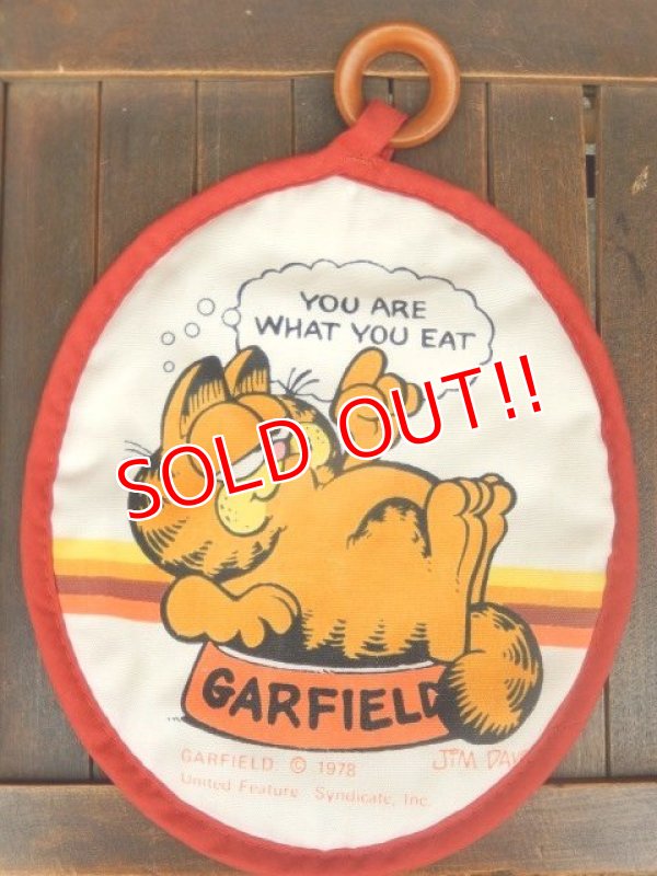 画像1: ct-170605-21 Garfield / 1978 Pot Holder