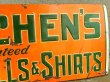 画像3: dp-170701-17 KITCHEN'S OVERALLS & SHIRTS / 1950's Sign