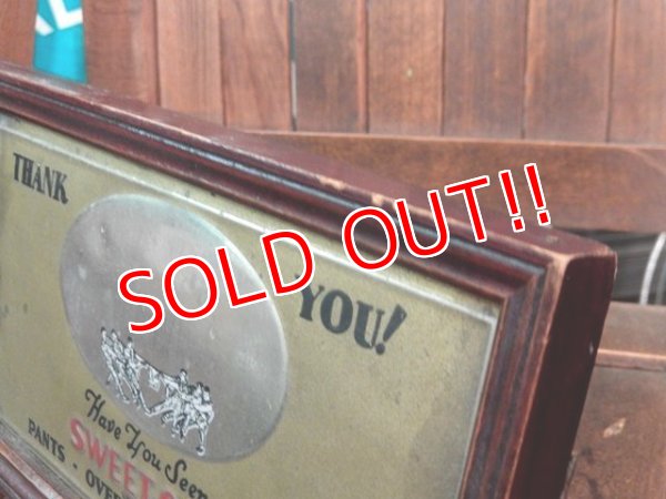 画像6: dp-170701-12 SWEET-ORR / 1920's-1930's Counter Sign