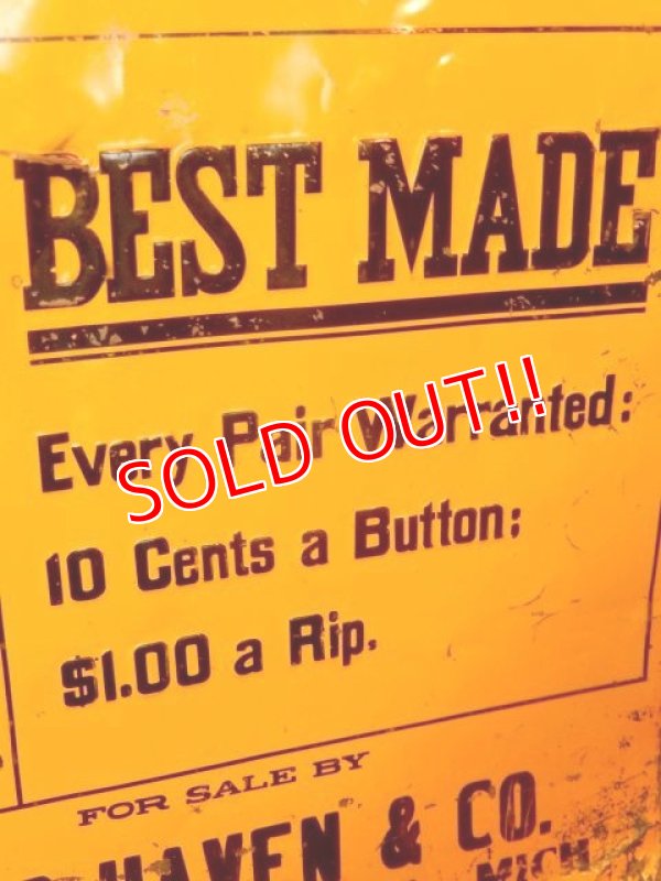 画像3: dp-170701-13 Dutchess Trousers / 1920's-1930's Advertising Sign