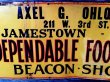 画像4: dp-170701-10 Beacon Shoe / 1930's-1940's Tin Sign