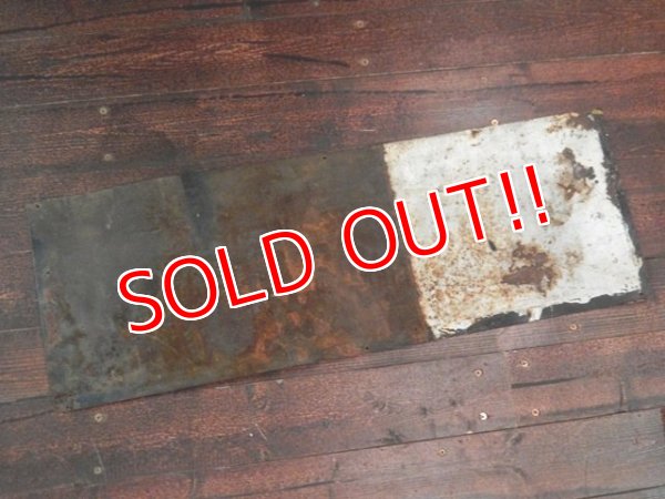 画像8: dp-170701-10 Beacon Shoe / 1930's-1940's Tin Sign