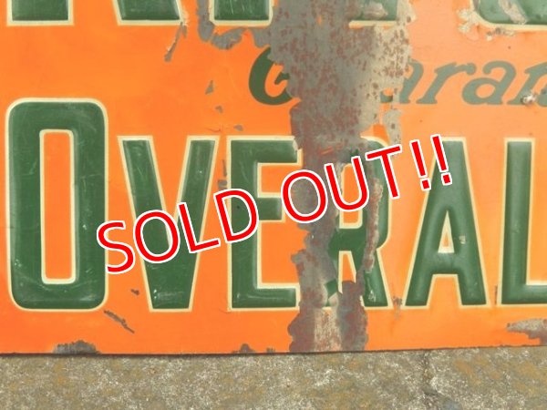 画像4: dp-170701-17 KITCHEN'S OVERALLS & SHIRTS / 1950's Sign