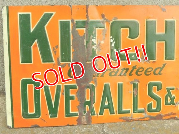 画像2: dp-170701-17 KITCHEN'S OVERALLS & SHIRTS / 1950's Sign