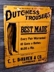 画像1: dp-170701-13 Dutchess Trousers / 1920's-1930's Advertising Sign