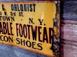 画像5: dp-170701-10 Beacon Shoe / 1930's-1940's Tin Sign