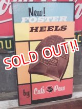 画像: dp-170701-27 Cat's Paw / 1950's-1960's Cardboard Sign