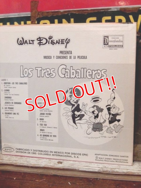 画像6: ct-170701-09 Walt Disney's / Los Tres Caballers 1960's-1970's Record