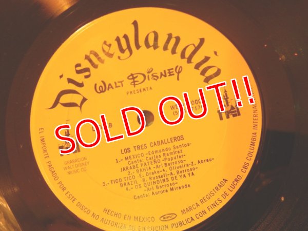 画像7: ct-170701-09 Walt Disney's / Los Tres Caballers 1960's-1970's Record