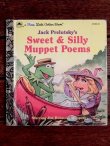 画像1: ct-170605-19  Muppets / 90's First Little Golden Book "Sweet & Silly Muppet Poems"