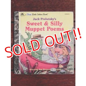 画像: ct-170605-19  Muppets / 90's First Little Golden Book "Sweet & Silly Muppet Poems"
