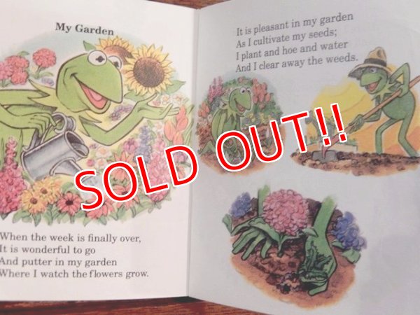 画像6: ct-170605-19  Muppets / 90's First Little Golden Book "Sweet & Silly Muppet Poems"