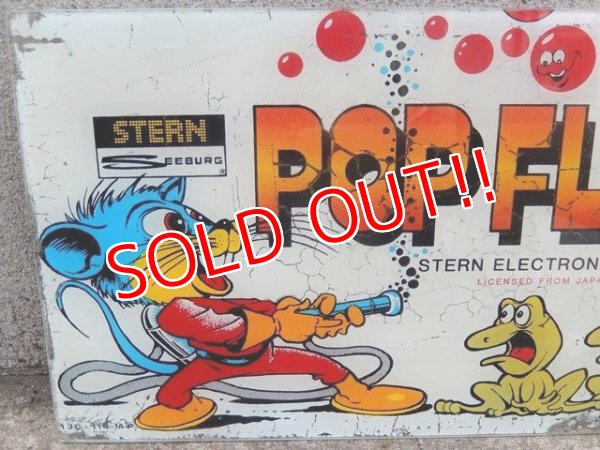 画像2: dp-170701-37 Pop Flamer / 1980's Arcade Game Sign