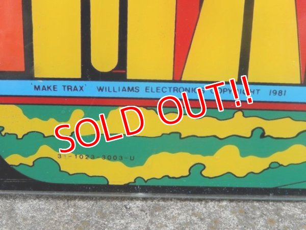画像5: dp-170701-36 Make Trax / 1980's Arcade Game Sign