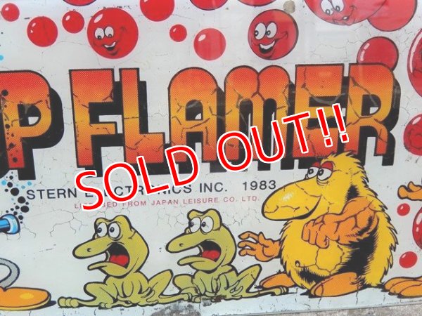 画像3: dp-170701-37 Pop Flamer / 1980's Arcade Game Sign