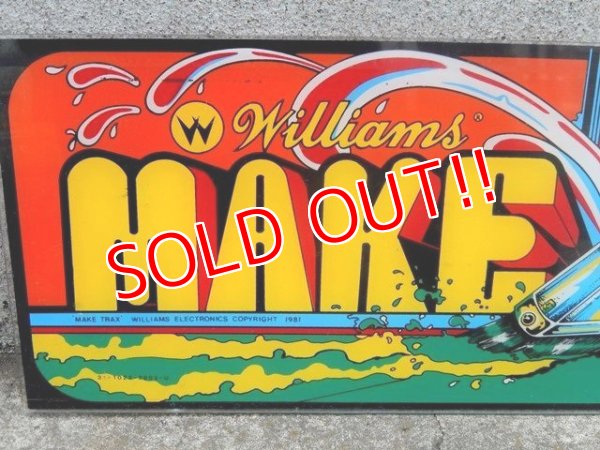 画像2: dp-170701-36 Make Trax / 1980's Arcade Game Sign