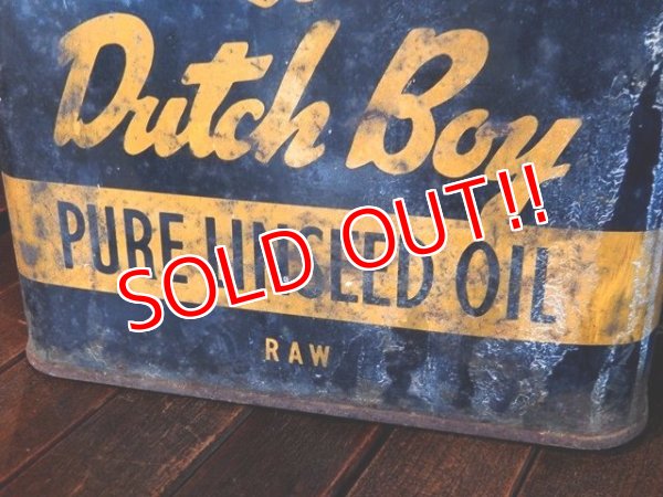 画像3: dp-170803-16 Dutch Boy / Vintage Pure Linseed Oil Can 