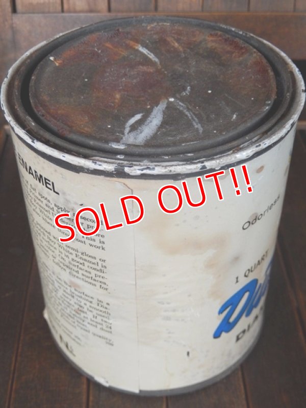 画像5: dp-170803-29 Dutch Boy / Vintage Diamond White Enamel Can