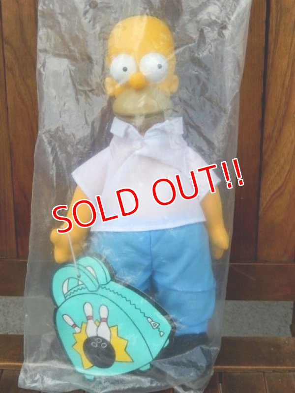 画像2: ct-170803-07  the Simpsons / Burger King 1990's Plush Doll Set