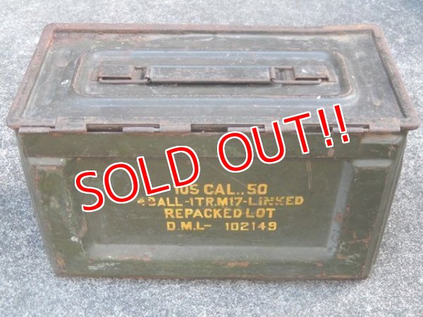 画像1: dp-170810-07 1950's〜U.S. Ammo Box