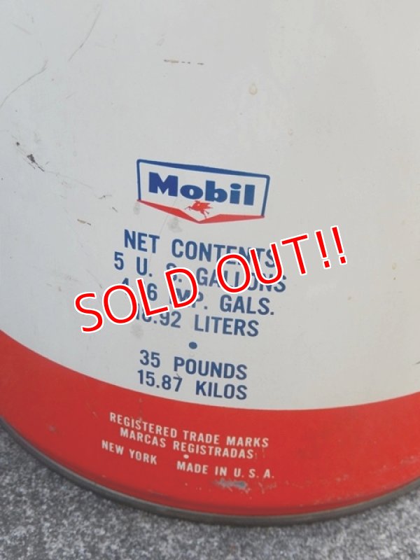 画像5: dp-170810-15 Mobil / 1950's 5 Gallon Oil Can