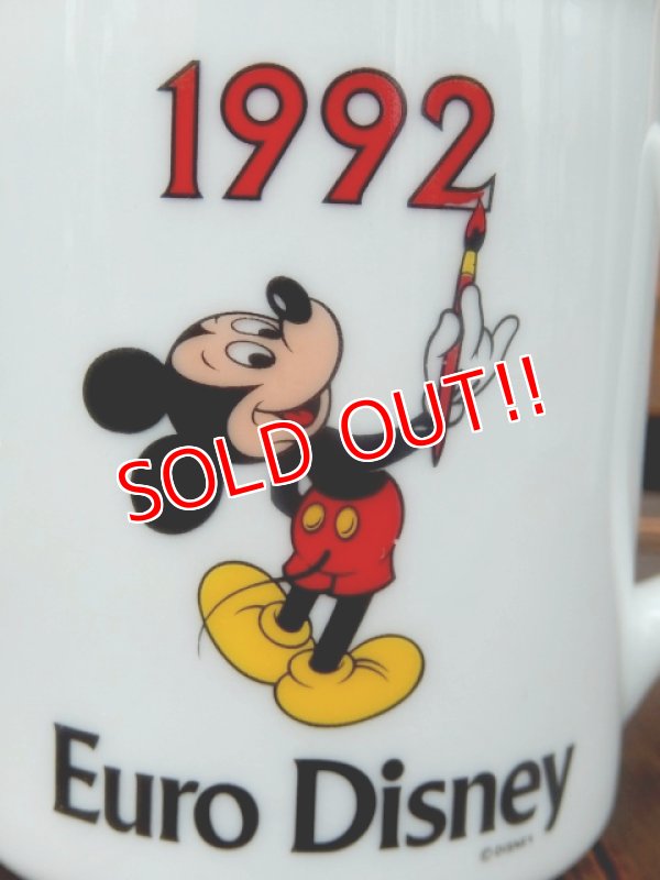 画像2: ct-170803-51 Euro Disneyland / 1992 Mickey Mouse Mug