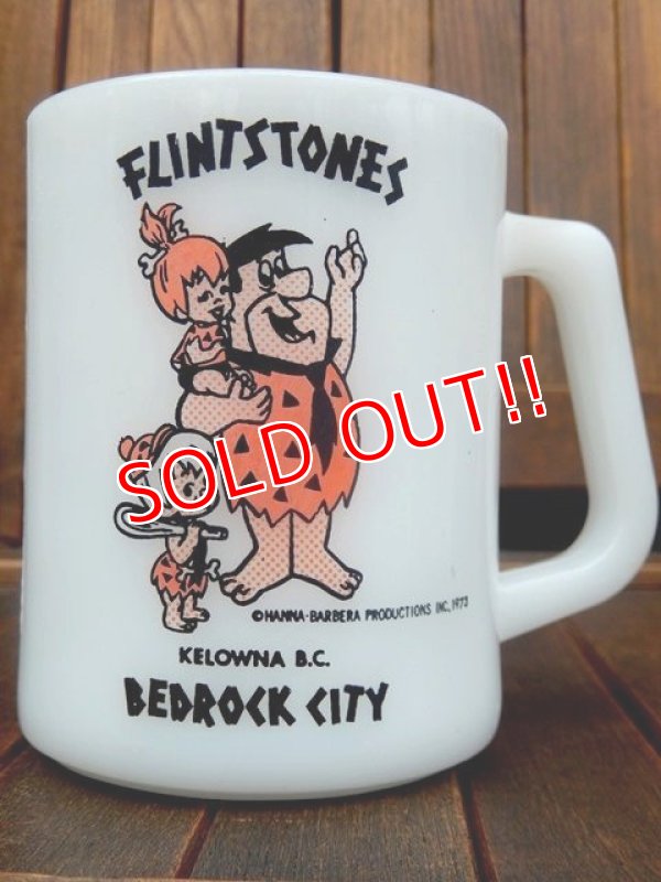 画像1: ct-170803-24 Flintstones / Federal 1970's "BEDROCK CITY" Mug