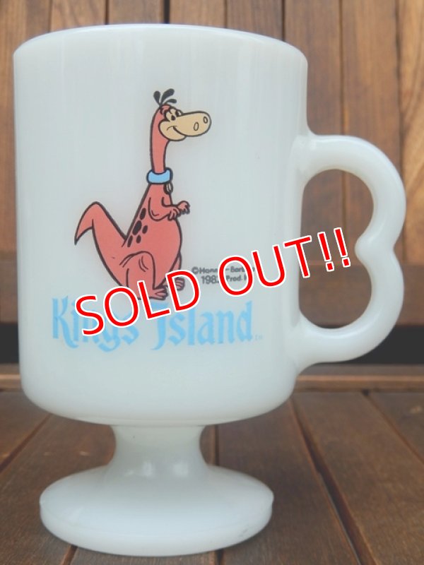 画像1: ct-170803-21 Dino / Federal 1980's "Kings Island" Footed Mug