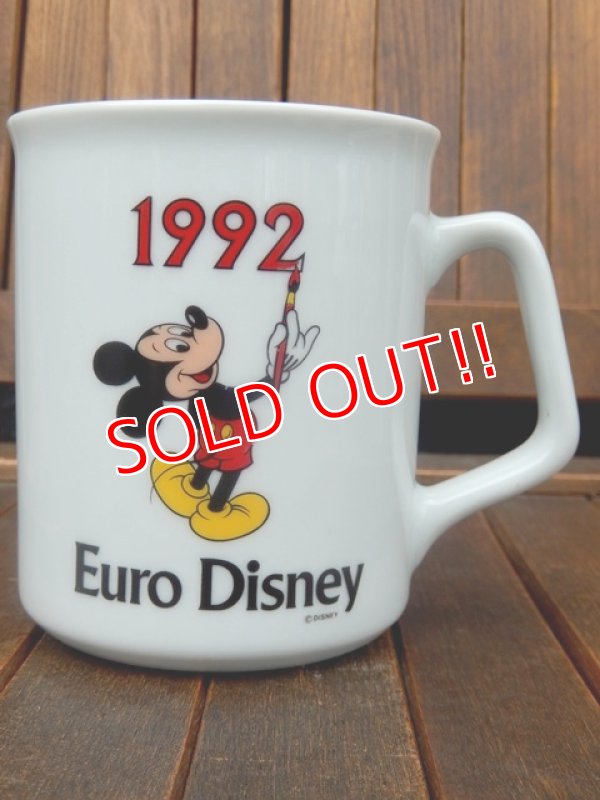 画像1: ct-170803-51 Euro Disneyland / 1992 Mickey Mouse Mug