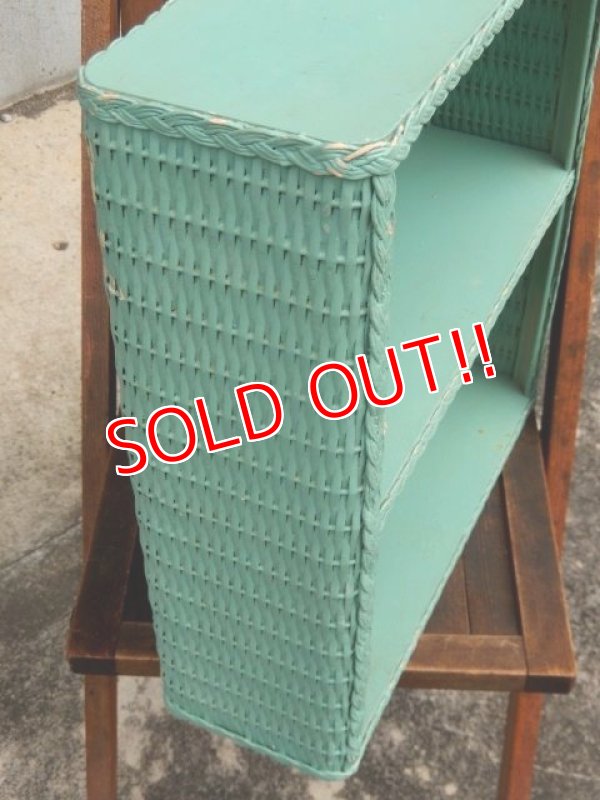 画像3: dp-170810-18 Vintage Turquoise Shelf