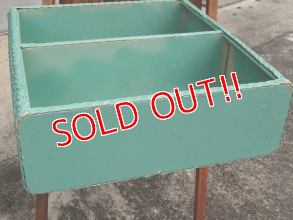 画像10: dp-170810-18 Vintage Turquoise Shelf