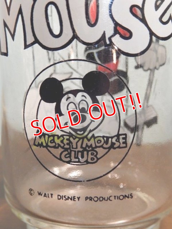 画像5: gs-141101-107 Mickey Mouse / 1960'sMickey Mouse Club Glass