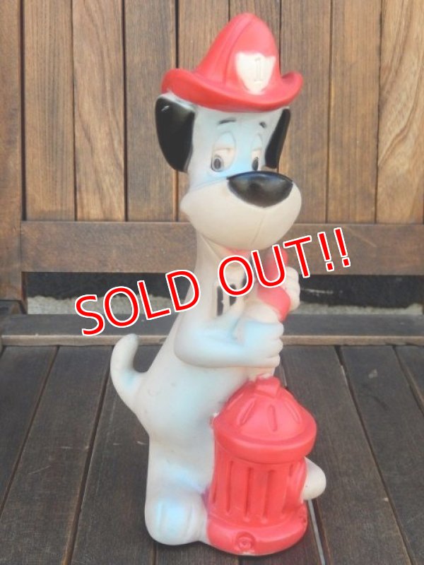画像1: ct-170901-31 Huckleberry Hound / DELL 1960's Rubber Doll "Fireman"