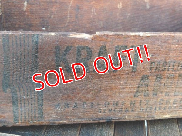 画像2: dp-170901-24 Kraft / Vintage Cheese Wood Box