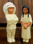 画像1: dp-170601-27 1950's Indian Chief & Maiden Figure