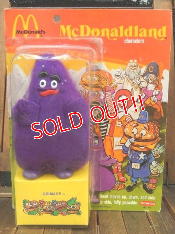 画像1: ct-170901-54 McDonald's / Remco 1976 "Grimace" Doll