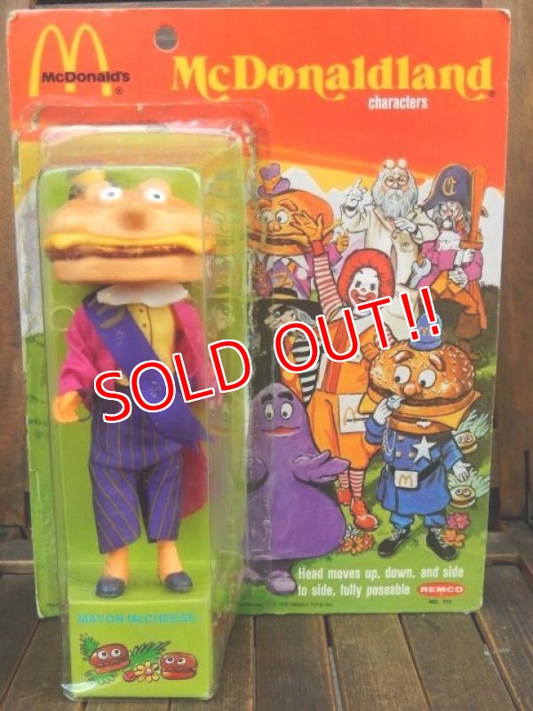 画像1: ct-170901-55 McDonald's / Remco 1976 "Mayor McCheese" Doll