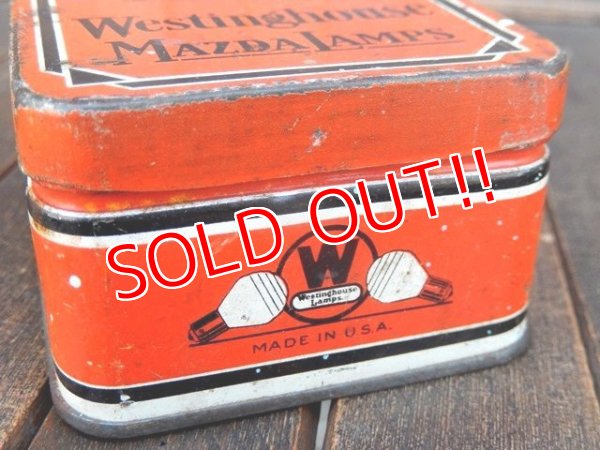 画像3: dp-170901-25 Westinghouse / 1940's Mazda Lamp Can