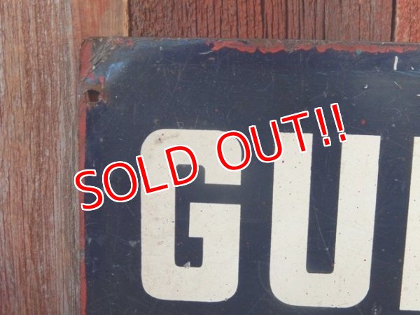 画像3: dp-170901-06 GULF/ 1940's Metal Sign