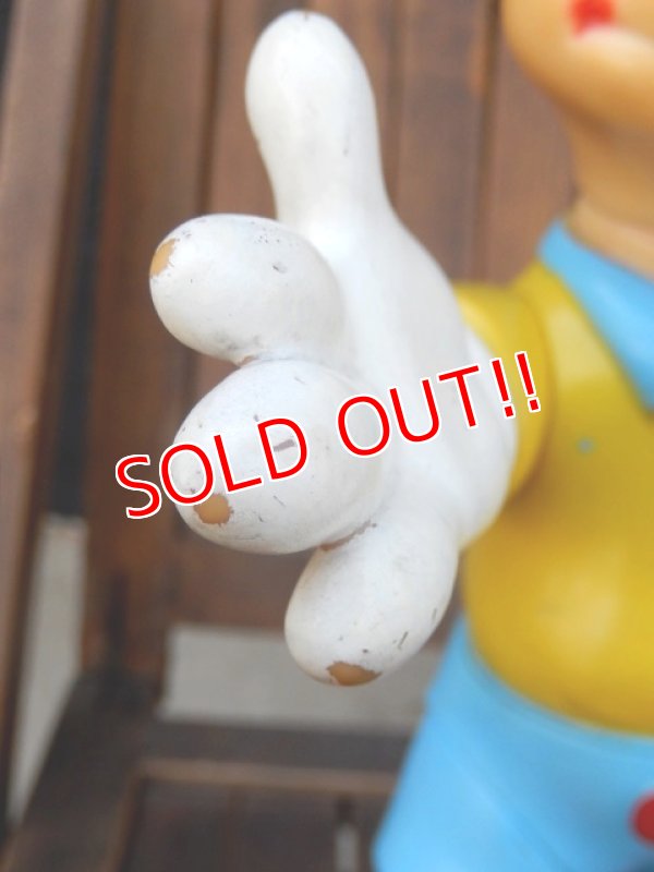 画像7: ct-170901-07 Mickey Mouse / Ledraplastic 1960's Rubber Doll (L)