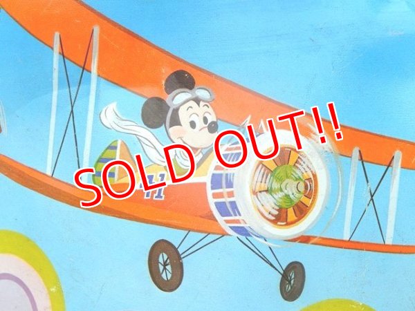 画像2: ct-170901-02 Mickey Mouse / 1070's Kid's Tin Table