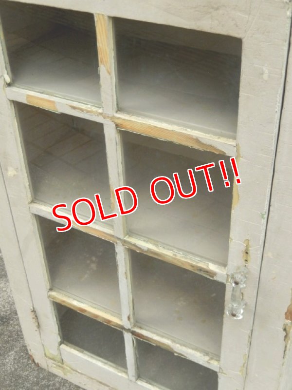 画像2: dp-170810-27 Milk Paint Vintage Wood Cabinet