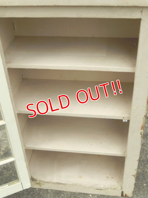 画像5: dp-170810-27 Milk Paint Vintage Wood Cabinet