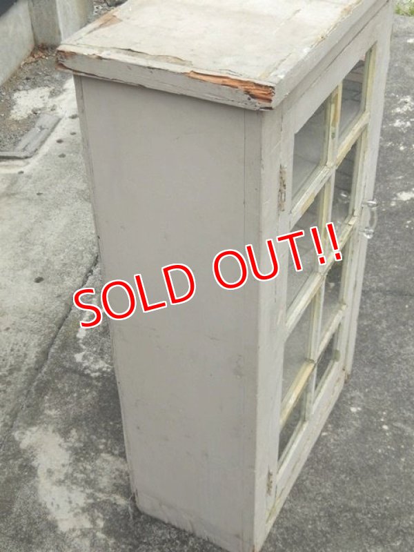 画像6: dp-170810-27 Milk Paint Vintage Wood Cabinet