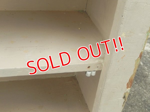 画像7: dp-170810-27 Milk Paint Vintage Wood Cabinet