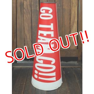 画像: dp-170901-17 Vintage Paper Megaphone (Red)