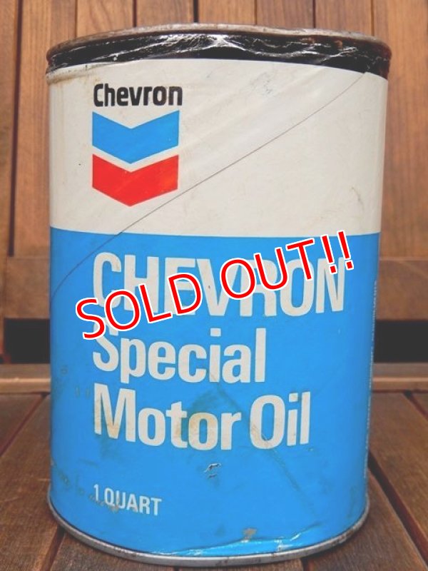 画像1: dp-171001-14 Chevron / Super Special Motor Oil Can