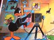 画像2: ct-171001-18 Looney Tunes / PEPSI 1976 Place Mat "Daffy Duck & Pepe Le Pew"