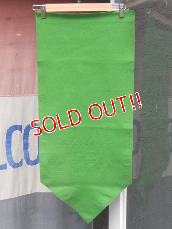 画像6: ct-171001-08 PEANUTS / 1960's Banner "Lucy" Green