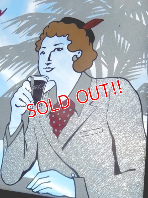 画像2: dp-171001-06 Coca Cola / 1980's Pub Mirror